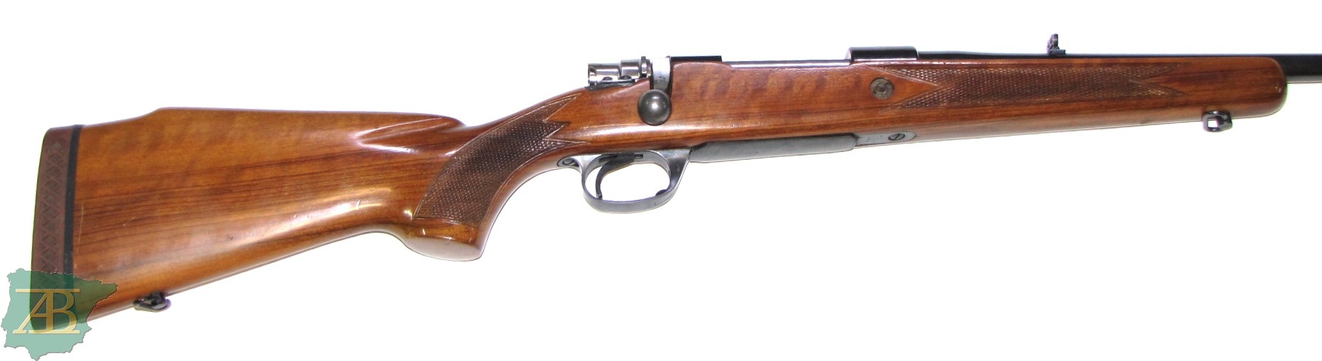 Rifle de cerrojo de caza SANTA BÁRBARA DE LUXE Ref 7883-armeriaiberica-2